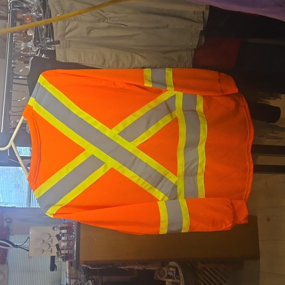 New, Forcefield High Visibility Work Shirt sz. Med. - Picture 2 of 5